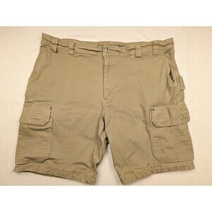 Duluth Trading Mens 44 Cargo Carpenter Shorts 71702 Heavy Canvas Work Utility